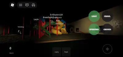 Crawling and prop interactions in Free Roam