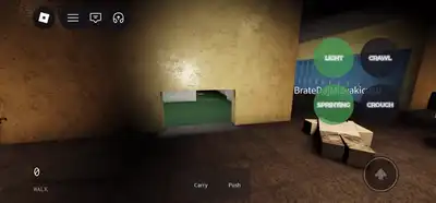 The Free Roam lobby streaming through the School